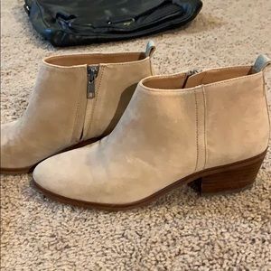 J.Crew suede ankle booties
